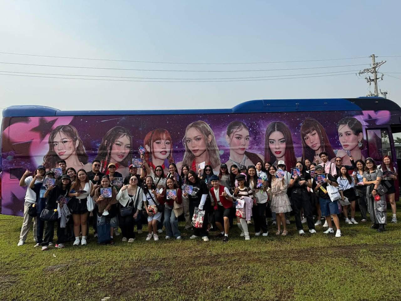 BLOOM FAN PROJECT BUS WRAP 2025